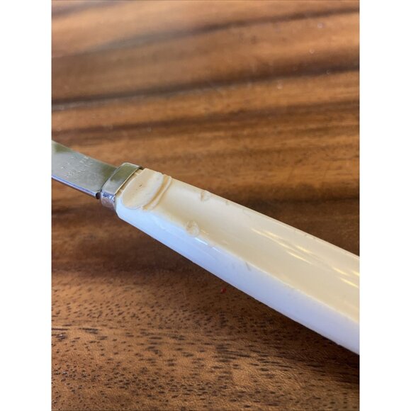 Vintage ANDROCK White Hearts Handle Serving Utensils Set - Picture 15 of 16